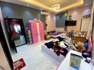للبيع فيلا بعجمان طابقين وروف بسعر لقطه شامل الرسوم موقع ممتاز تملك حر مدي الحياه لجميع الجنسيات مع امكانيه التمويل البنكي