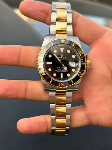 Rolex Submariner Steel  Gold 18k