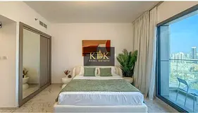 Furnished Studio | Golden Dream Tower 1 | Balcony | Downtown View