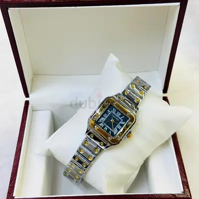 Elegant Womens Watch with Gold Accents