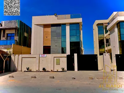 Luxury villa in Al Yasmin, Ajman, ready for immediate occupancy with high-end finishes and spacious living areas. Freehold ownership for all nationali