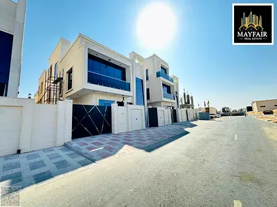 A unique opportunity to own a modern villa in one of Ajman's most prestigious and tranquil areas, featuring a complete contemporary design and luxurio
