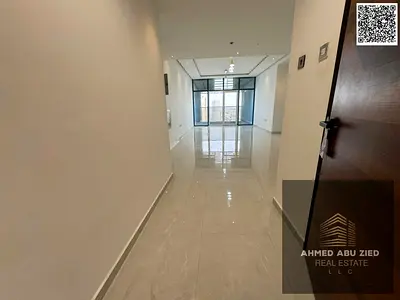 2BR + maid, spacious rooms & hall, fitted kitchen, prime family area, private parking, annual rent, free parking included