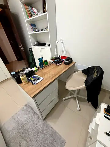 Stylish Modern Study Table with Storage