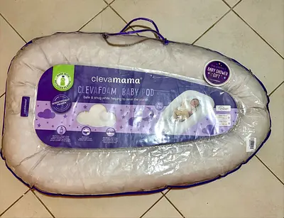 Clevamama ClevaFoam Baby Pod (newborn lounger) - in original packaging