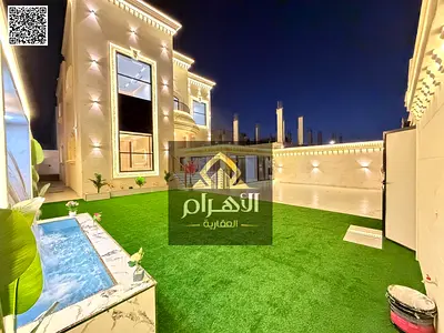 Luxury villa for sale on Sheikh Ammar Street, price includes electricity, water, and air conditioning. Two floors and a roof.