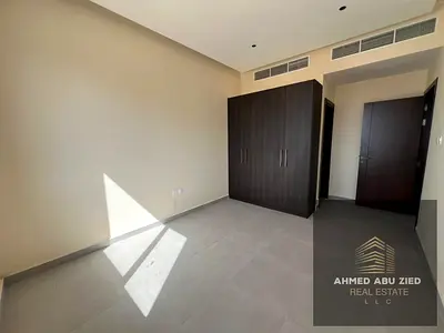 Master bedroom Spacious living room 2 bathrooms Central air conditioning Balcony Built-in wardrobes Annual rent 34,000 Payments in 4 or 6 months Secur