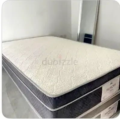 Bed frame and new mattress memory foam 120*200