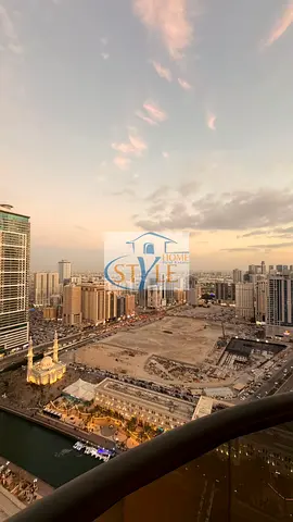 شقة فاخرة بغرفة نوم واحدة مطلة على البحر للبيع في القصباء، الشارقة