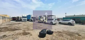 UNBELIVEABLE OFFER OPEN YARD WITH POWER OFFICES AREA 20K SQFT RENT 220K ON MAIN ROAD AL SAJJA AREA