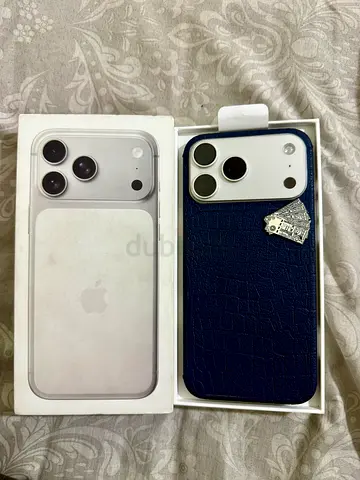 Apple iPhone 17 Pro Max Silver 256 GB Dual Physical Sim China Model with 100% Battery health