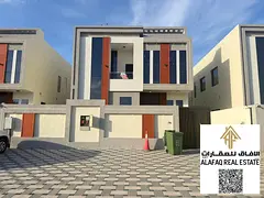 Ready to Move Villa for Sale in Al Helio 1 Ajman – 4BR + Majlis &amp; Two Living Halls, Spacious L