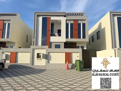 فيلا جاهزة للسكن للبيع في الحليو 1 عجمان – 4 غرف + مجلس وصالتين، تصميم مميز ومساحات واسعة في موقع هادئ وقريب من الخدمات