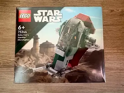 BARGAIN BRAND NEW LEGO 75344 STAR WARS BOBA FETT’S STARSHIP MICROFIGTER