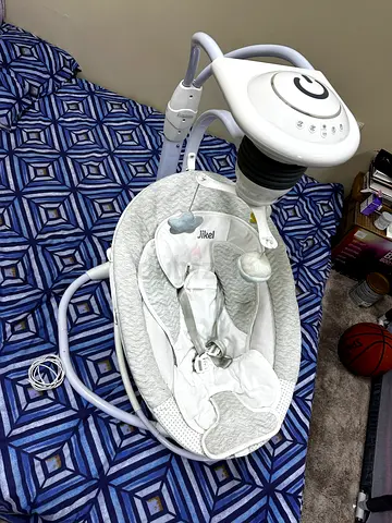 Jikel - Baby Swing rocker with Music, Rotation, Speed  Timer