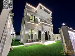 Luxury villa for sale, including registration and ownership fees, near Azha complex. Features a mode