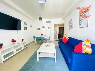 1bhk for sale fully furnishedd 2bathroom e block in pacific rak