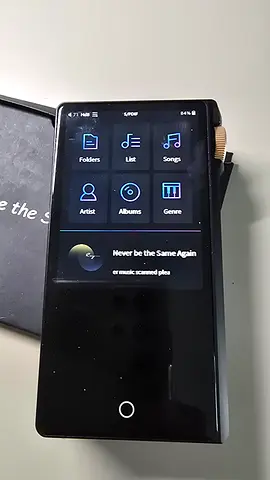 Cayin N3Pro master quality digital audio player with vacuum tube