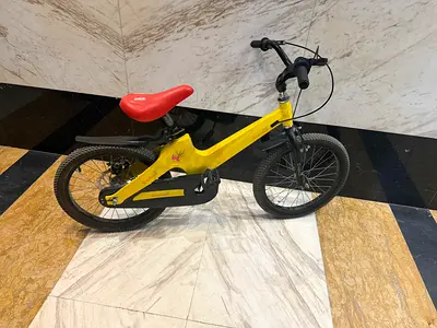 Yellow kids bike - good condition
