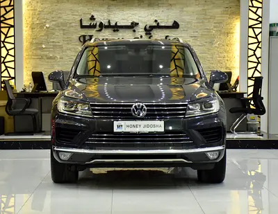 EXCELLENT DEAL for our Volkswagen Touareg ( 2016 Model ) in Grey Color GCC Specs