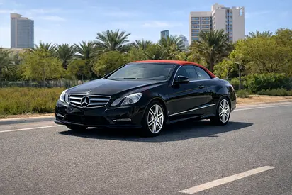 Mercedes E350 Coupe Convertible | GCC Specs | Red Interior | Clean Car