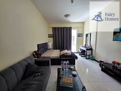 Furnished Studio | Balcony | Pool & City Views