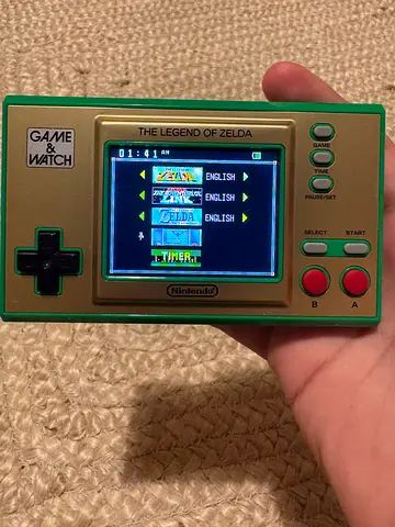 35th anniversary Game and watch zelda edition