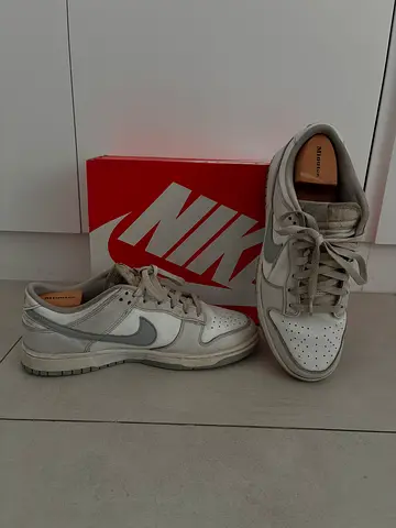 Nike Dunk Low Grey  White – Size 44 EU (With Box)