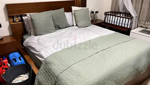 Al Huzaifa Bedroom Set | Solid Wood | Excellent Condition