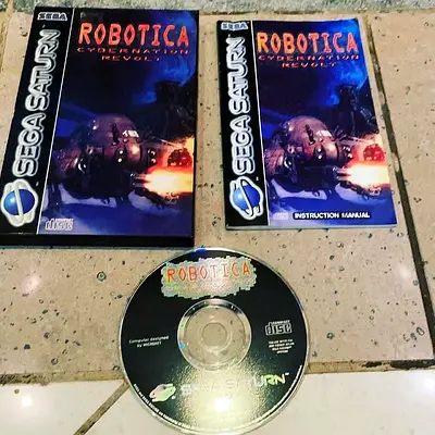 Robotica : Cybernation Revolt - Sega Saturn - Complete - PAL