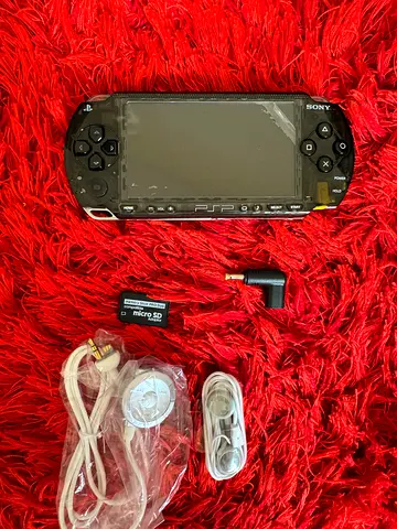 PSP 1000 clear black