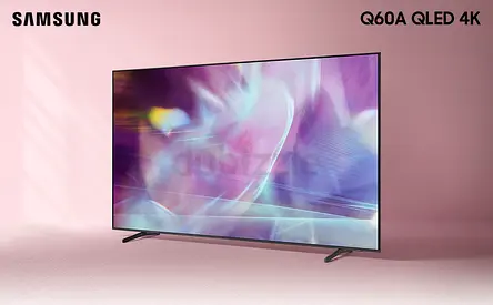 Samsung 43 Smart QLED TV - 4K, 43Q60A