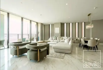 Vacant | Palm and Sea Views | Fully Furnished