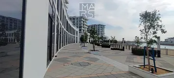 A commercial shop for rent with sea view inside a luxury residential waterfront