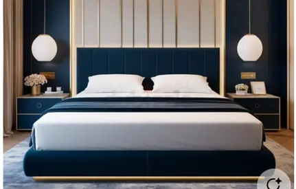 Elegant beautiful 180*200 king size Bed