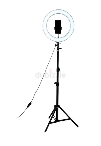 Adjustable LED Ring Light with Tripod