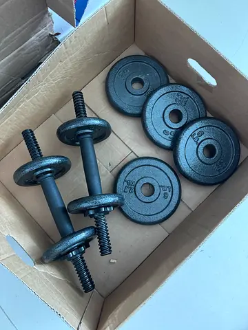 Asjustable dumbells