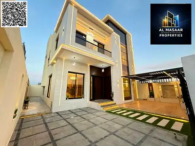 Villa for sale in Ajman at a bargain price, all fees included. Excellent location. Freehold ownership for life for all nationalities with bank financi