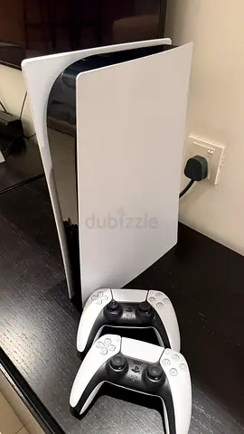 PS5 Digital Edition + 2 DualSense Controllers | Good Condition