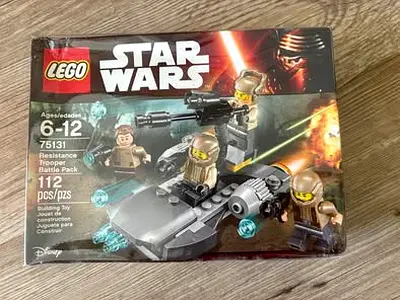 BARGAIN BRAND NEW LEGO 75131 STAR WARS RESISTANCE TROOPER BATTLE PACK