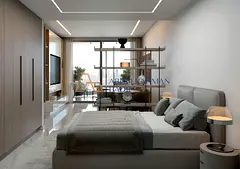 Furnished 1BR Apartment | Skyhills Astra | Balcony &amp; Skyline View