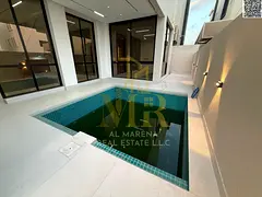 One of the most luxurious villas in Al Bahia, with a two-story pool and rooftop terrace. The price i