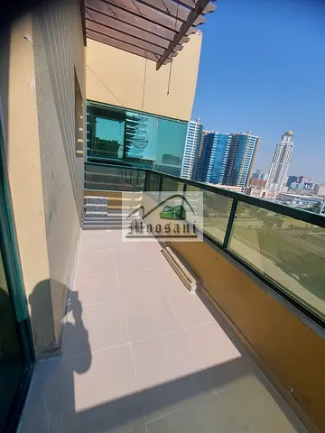 Al Rashidiya Towers: Sea View Spacious 2 Bedrooms Hall 1566 sqft with Big Balcony