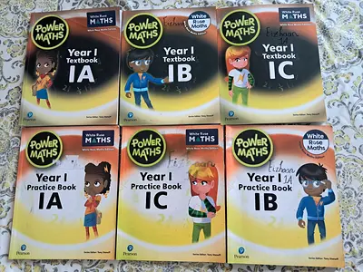 Power Maths Textbooks  Practice Books (used)