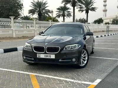 GCC Specs BMW 520i 2015 - Excellent Condition