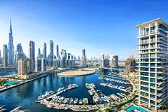 Canal &amp; Burj View | High Floor | Furnished