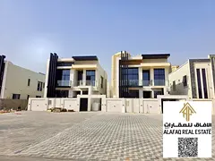 For Sale: Luxury Villa in Al Amerah, Ajman – Modern Design, 4 Bedrooms, 6 Bathrooms, 2 Living Room