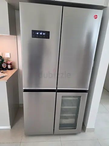 Hoover French door fridge freezer with wine cooler