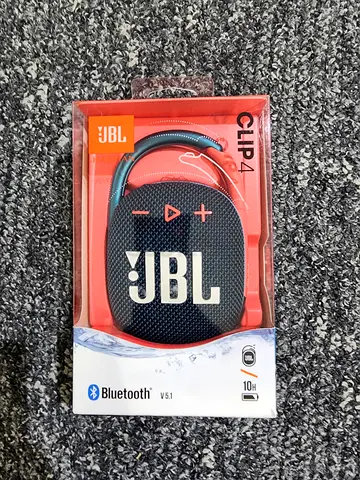 JBL Clip 4 Portable Bluetooth Speaker - Brand new, sealed