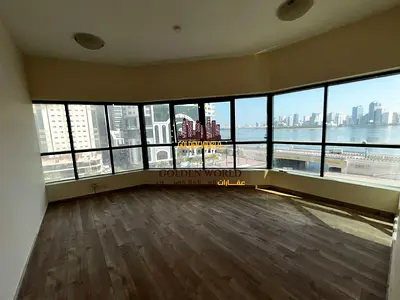 (LA) 3BR Apartment with Parking & Full Sea View in Al Majaz 3 / Al Qasba – Panoramic View for AED 60K